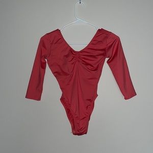 Pinched High Waisted Motionwear Ballet Leotard